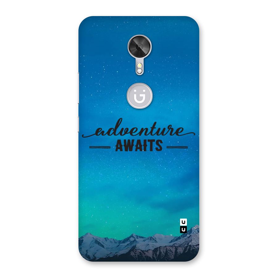 Adventure Awaits Back Case for Gionee A1