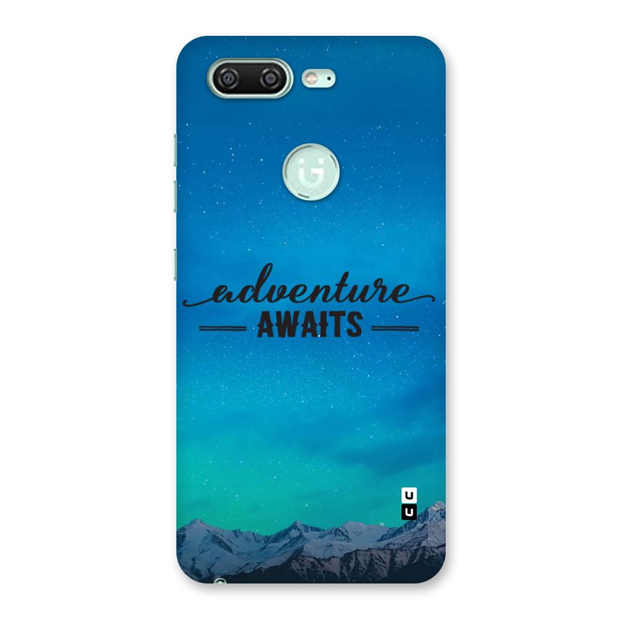 Adventure Awaits Back Case for Gionee S10