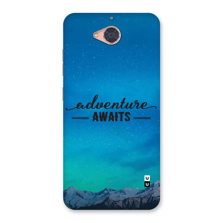 Adventure Awaits Back Case for Gionee S6 Pro