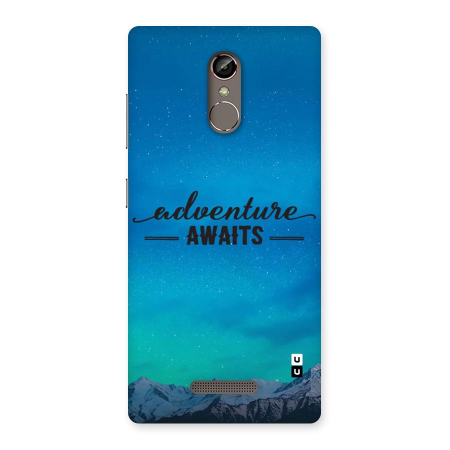 Adventure Awaits Back Case for Gionee S6s
