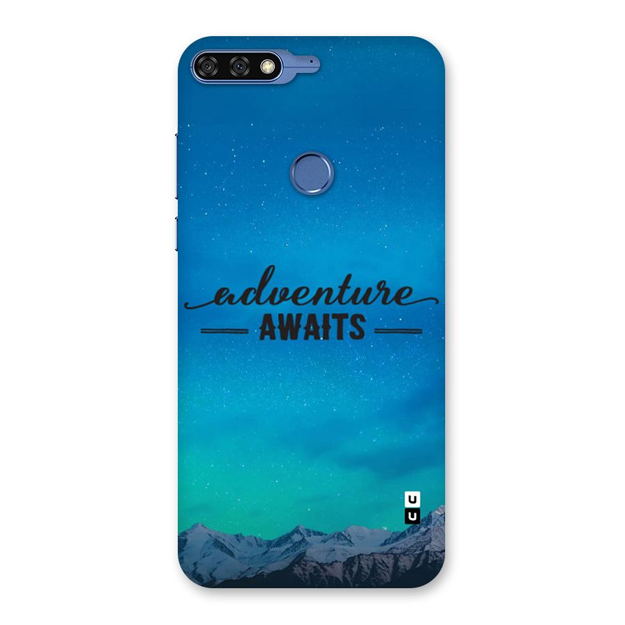Adventure Awaits Back Case for Honor 7C