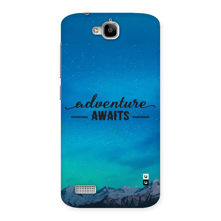 Adventure Awaits Back Case for Honor Holly
