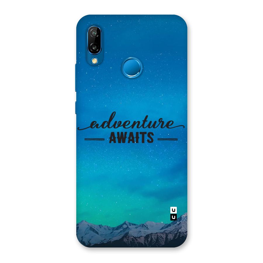 Adventure Awaits Back Case for Huawei P20 Lite