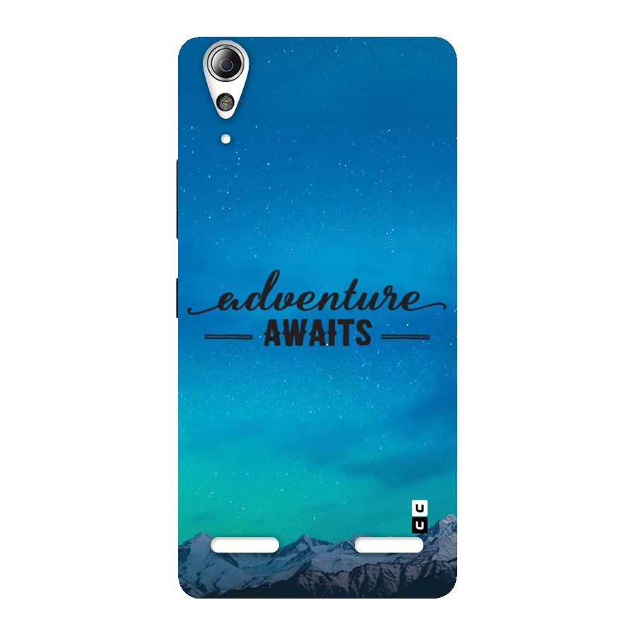Adventure Awaits Back Case for Lenovo A6000 Plus