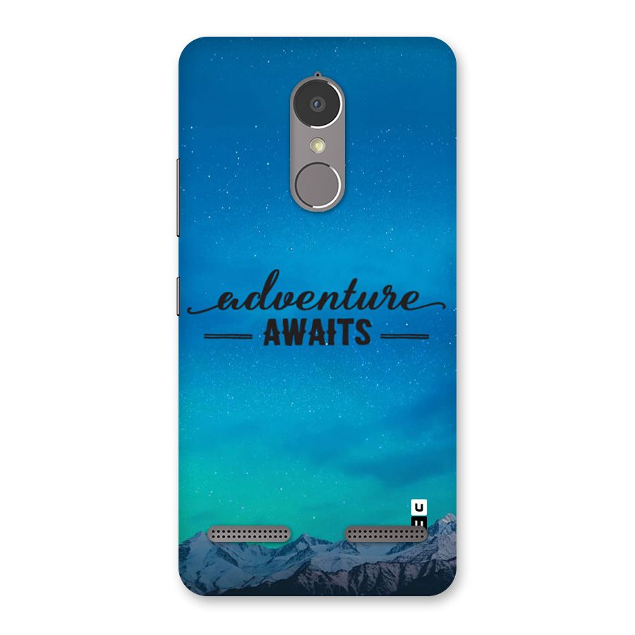 Adventure Awaits Back Case for Lenovo K6