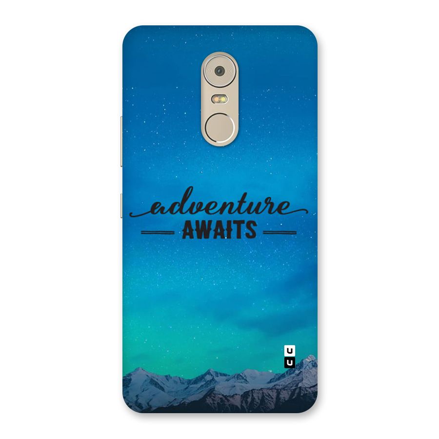 Adventure Awaits Back Case for Lenovo K6 Note