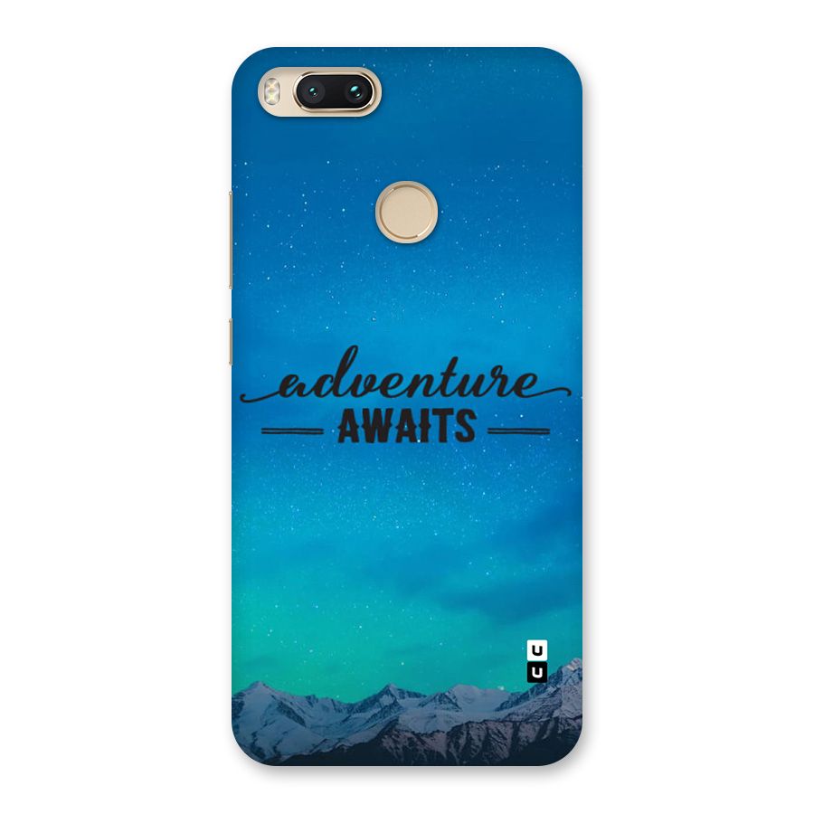 Adventure Awaits Back Case for Mi A1