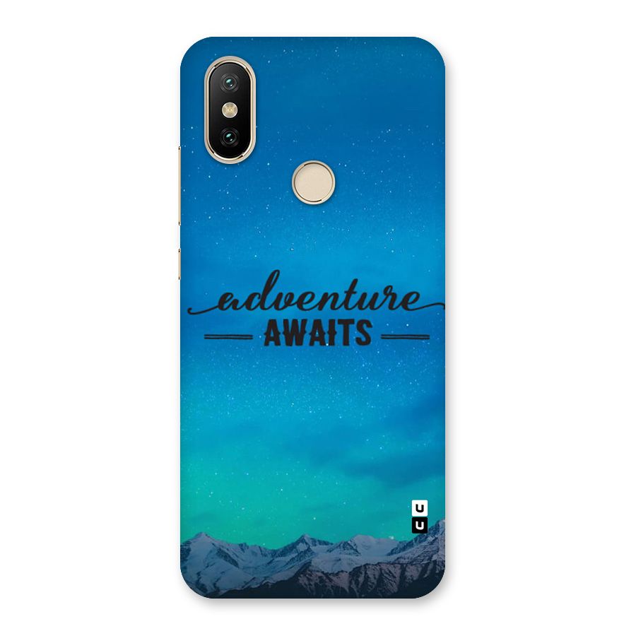 Adventure Awaits Back Case for Mi A2