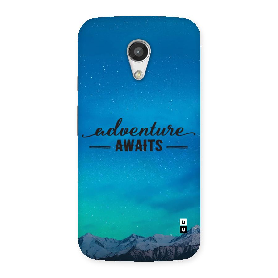 Adventure Awaits Back Case for Moto G 2nd Gen