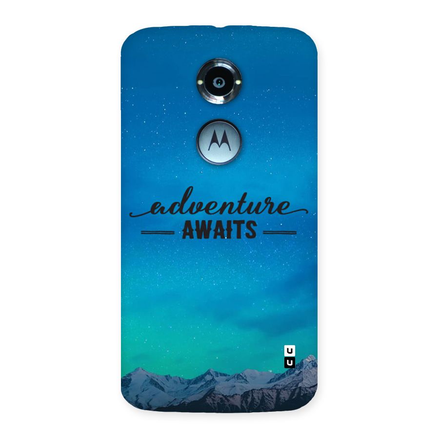 Adventure Awaits Back Case for Moto X2