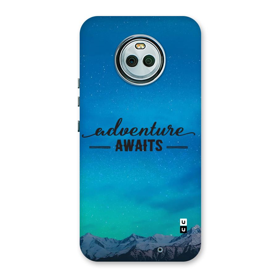 Adventure Awaits Back Case for Moto X4