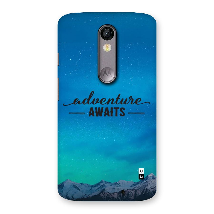 Adventure Awaits Back Case for Moto X Force