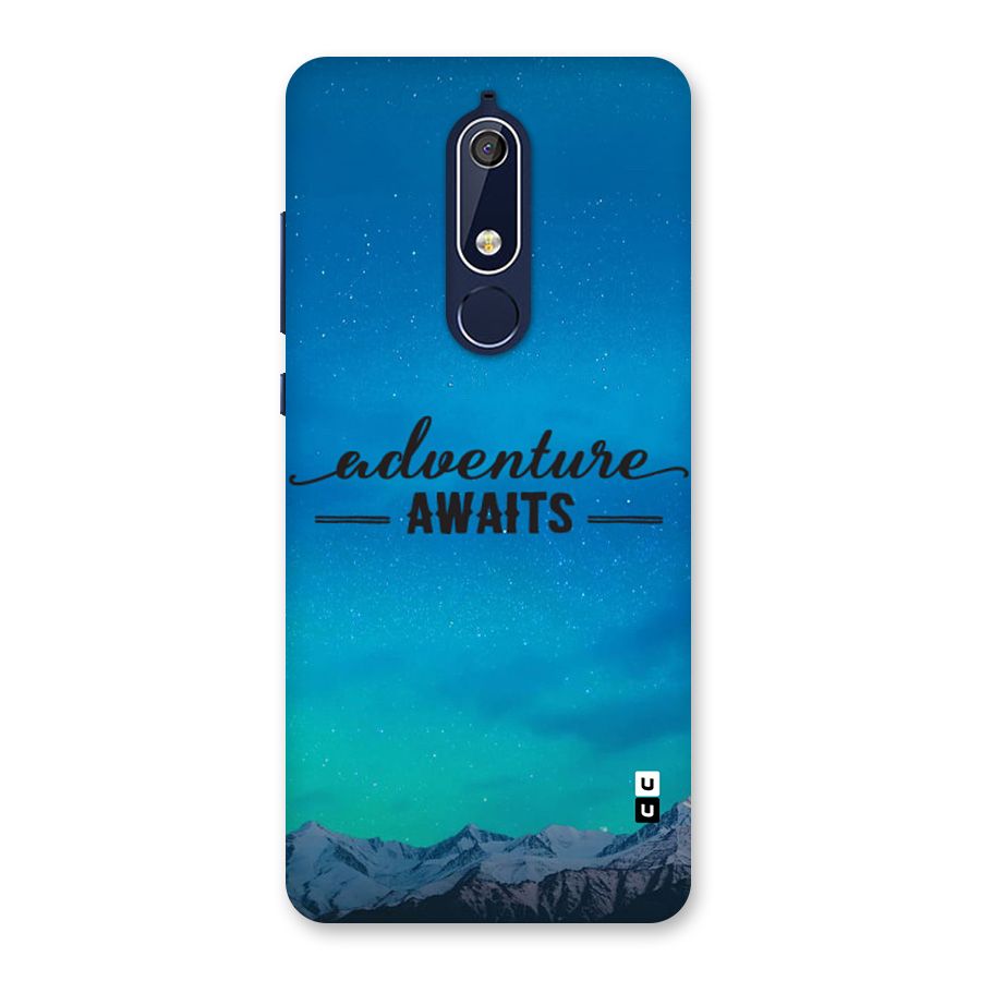 Adventure Awaits Back Case for Nokia 5.1