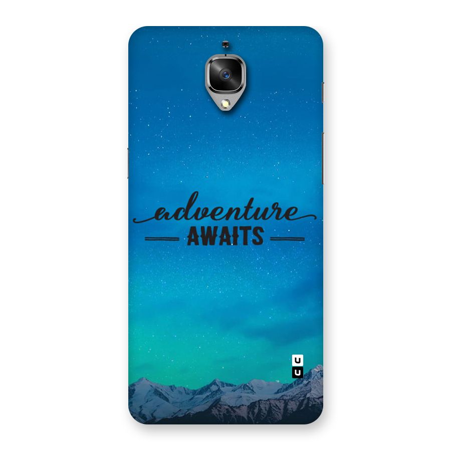 Adventure Awaits Back Case for OnePlus 3