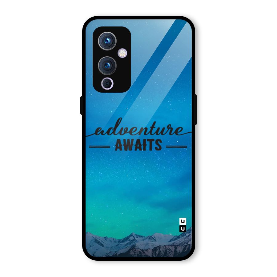 Adventure Awaits Glass Back Case for OnePlus 9