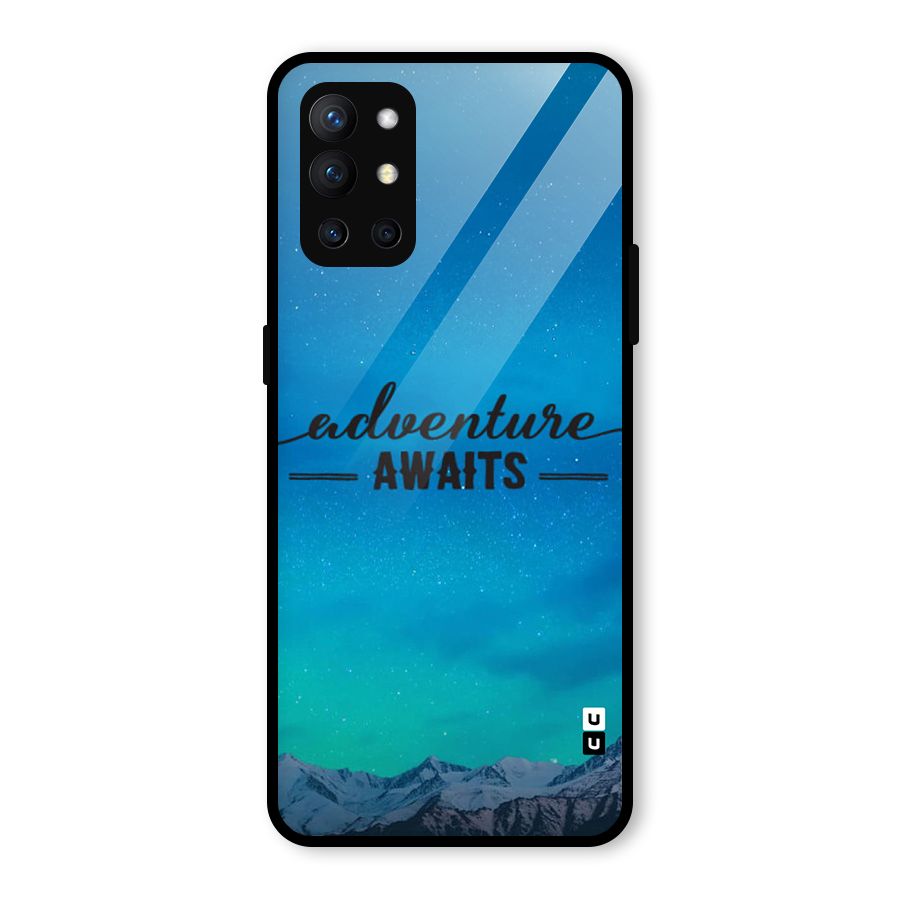 Adventure Awaits Glass Back Case for OnePlus 9R