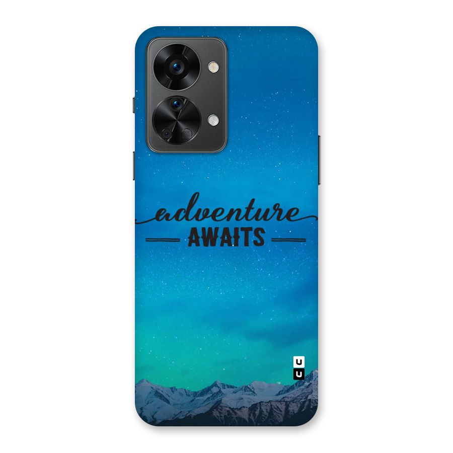Adventure Awaits Back Case for OnePlus Nord 2T