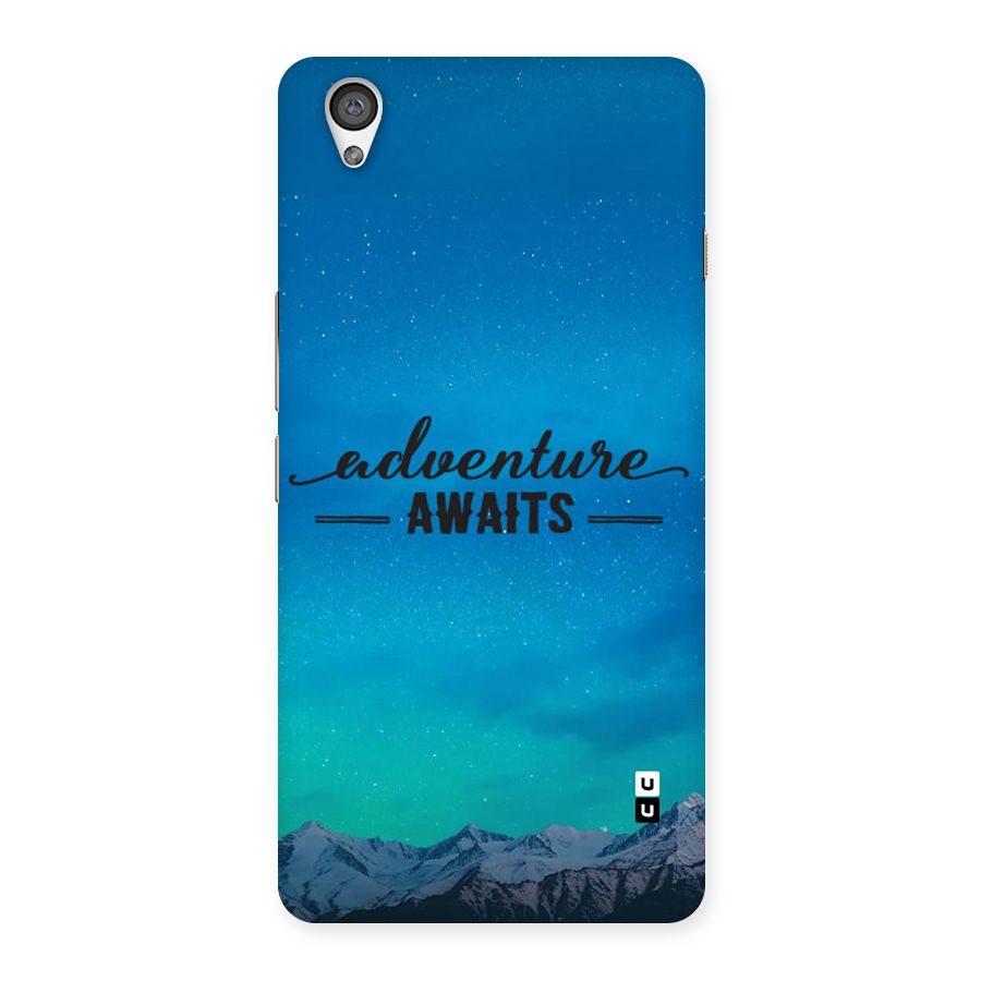 Adventure Awaits Back Case for OnePlus X