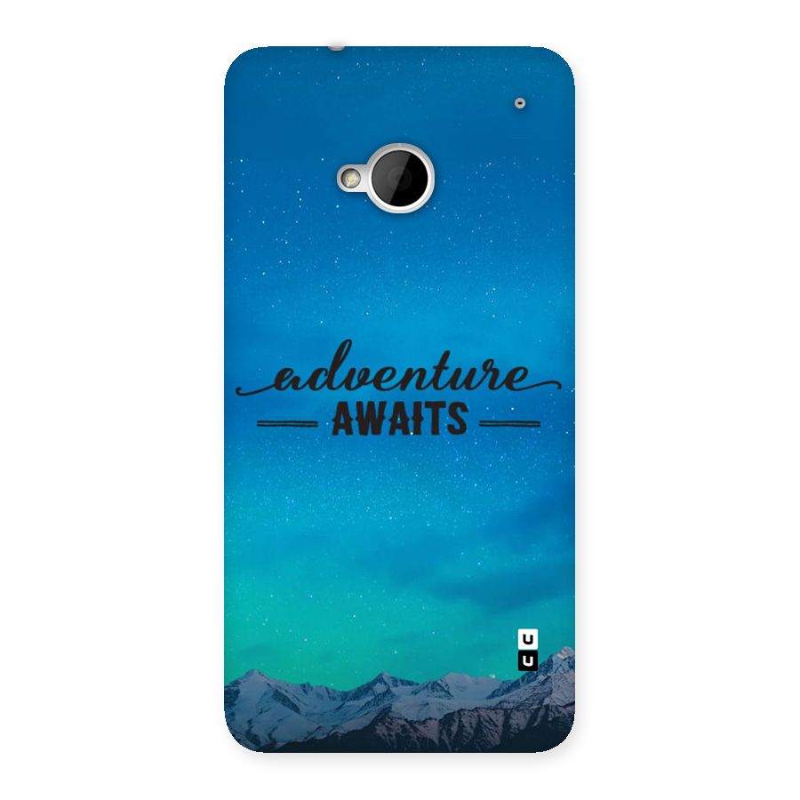 Adventure Awaits Back Case for One M7 (Single Sim)