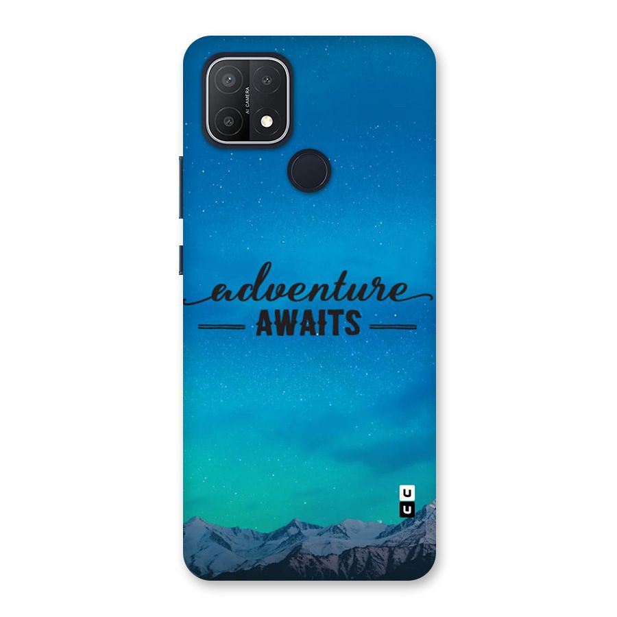 Adventure Awaits Back Case for Oppo A15s