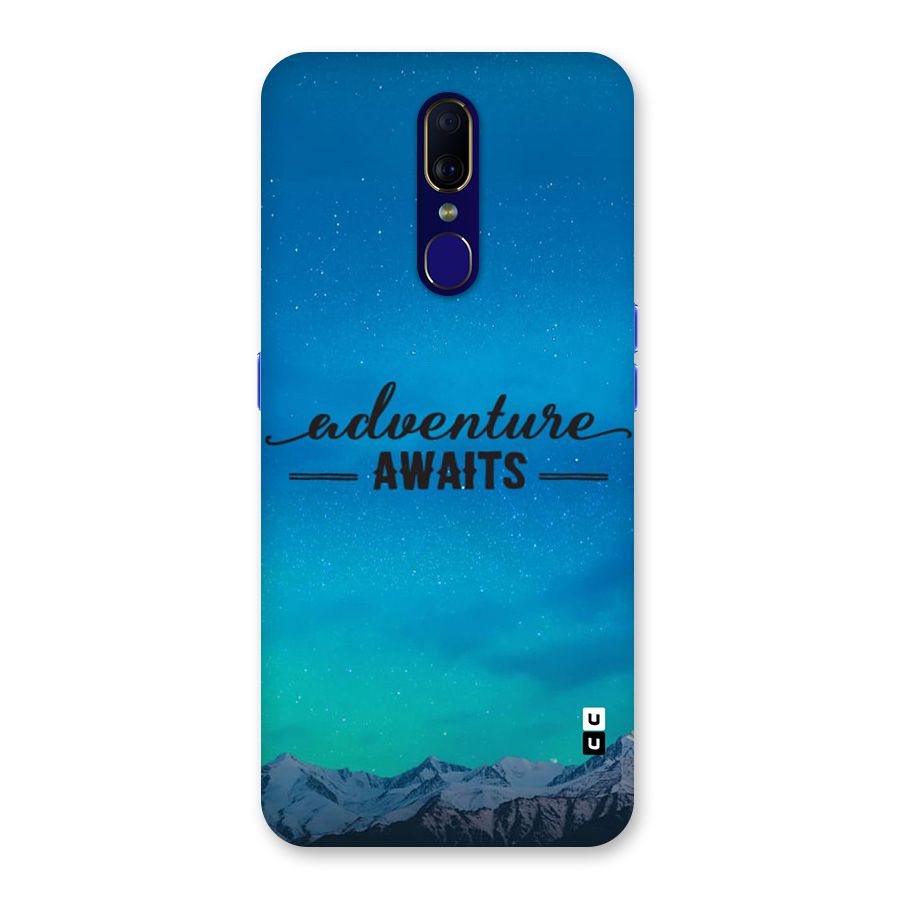 Adventure Awaits Back Case for Oppo A9