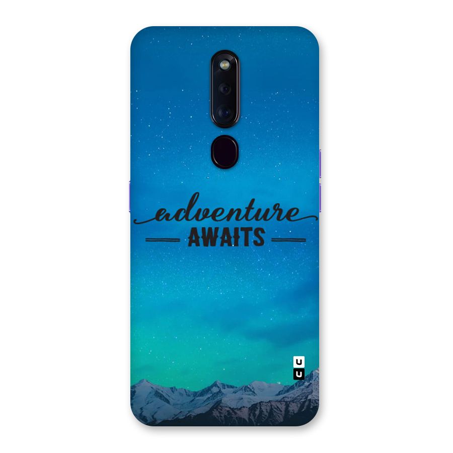 Adventure Awaits Back Case for Oppo F11 Pro