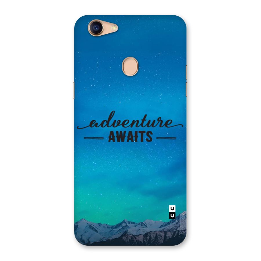 Adventure Awaits Back Case for Oppo F5