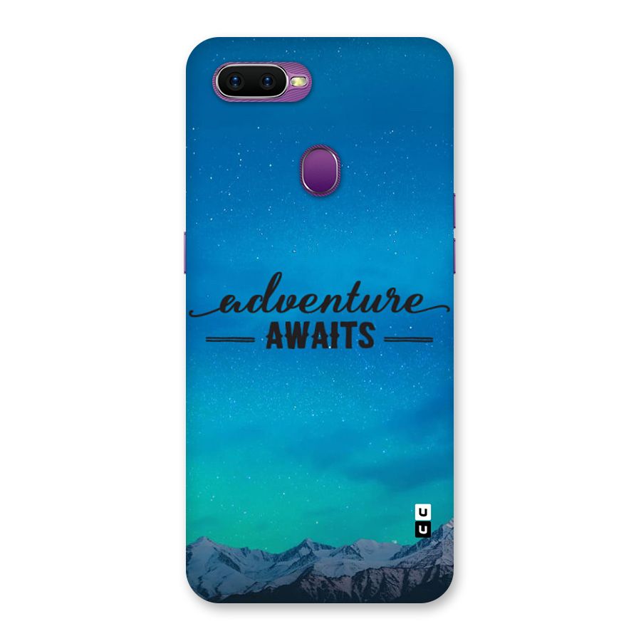 Adventure Awaits Back Case for Oppo F9