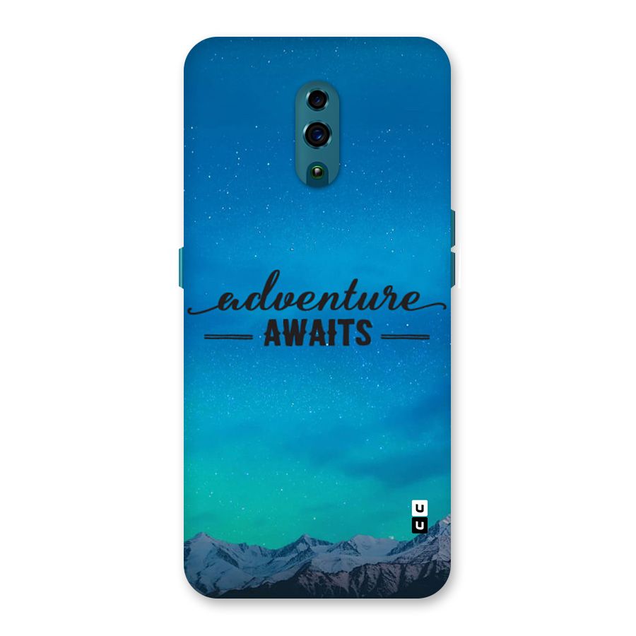 Adventure Awaits Back Case for Oppo Reno