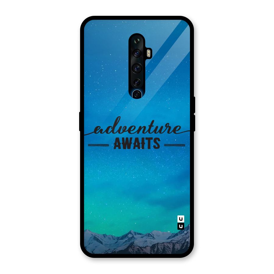 Adventure Awaits Glass Back Case for Oppo Reno2 Z