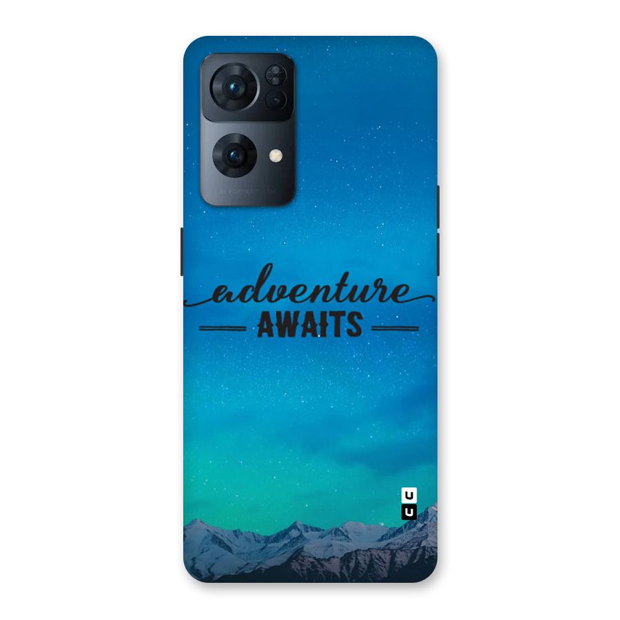 Adventure Awaits Back Case for Oppo Reno7 Pro 5G