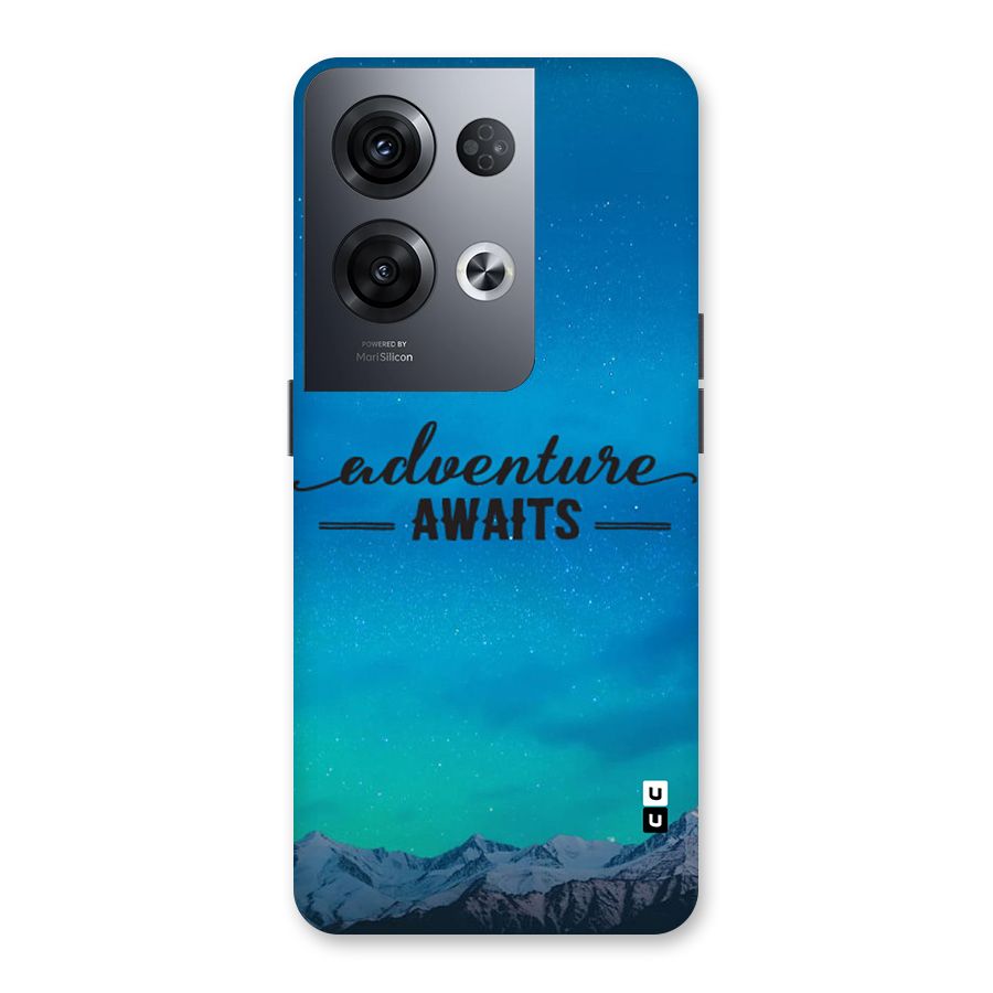 Adventure Awaits Back Case for Oppo Reno8 Pro 5G