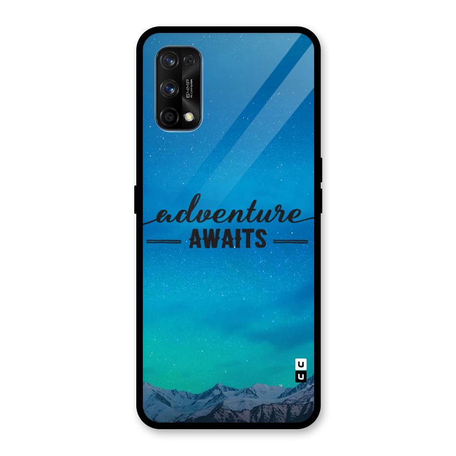 Adventure Awaits Glass Back Case for Realme 7 Pro