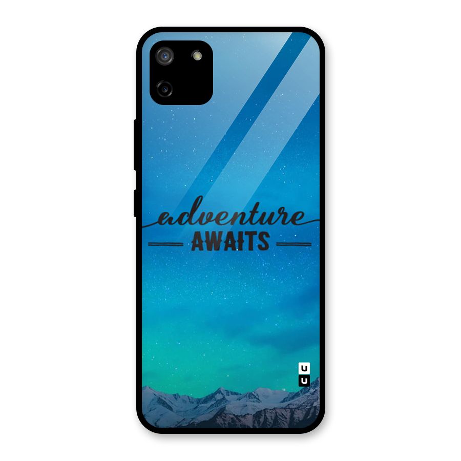 Adventure Awaits Glass Back Case for Realme C11