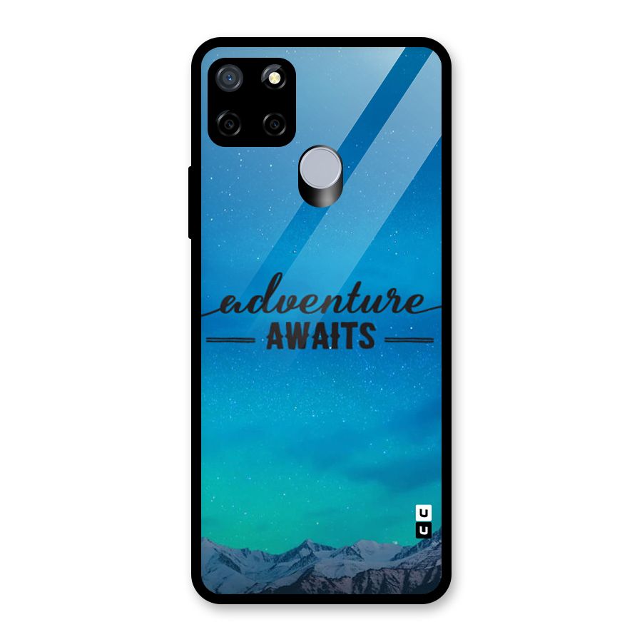 Adventure Awaits Glass Back Case for Realme C12