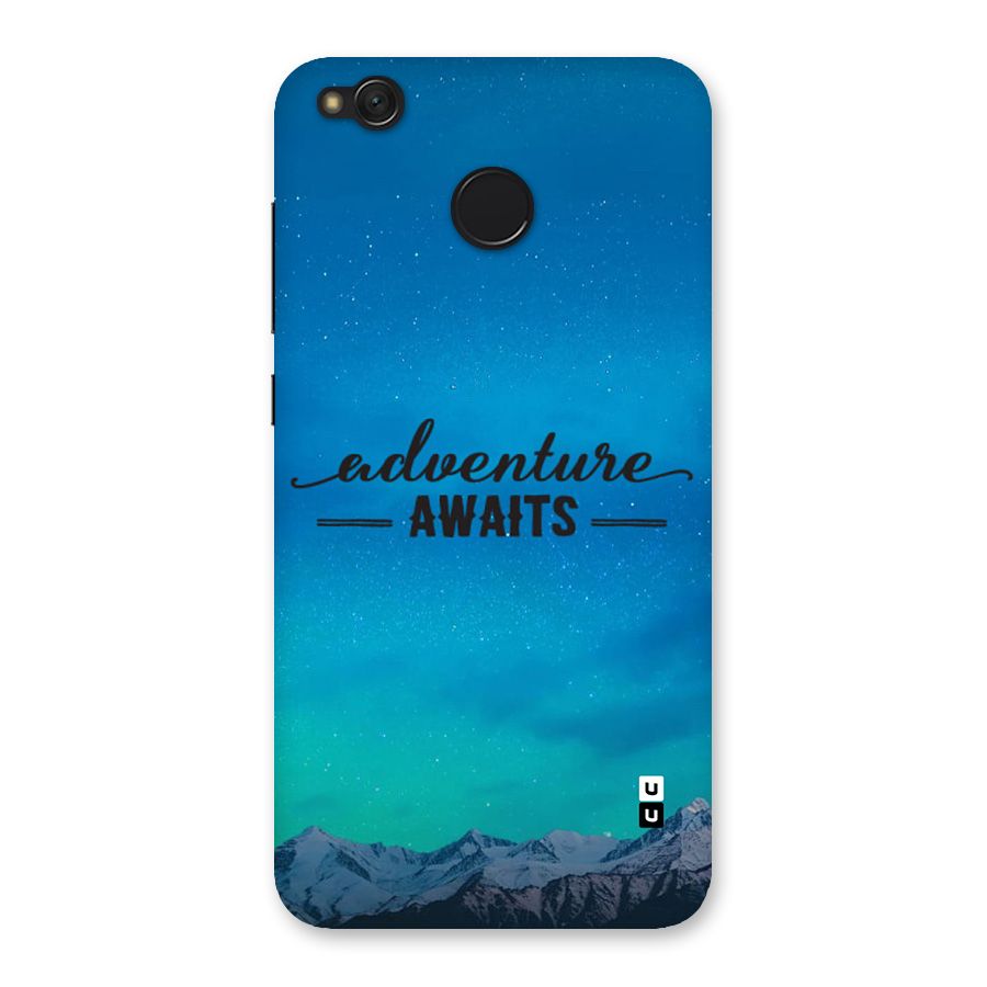 Adventure Awaits Back Case for Redmi 4