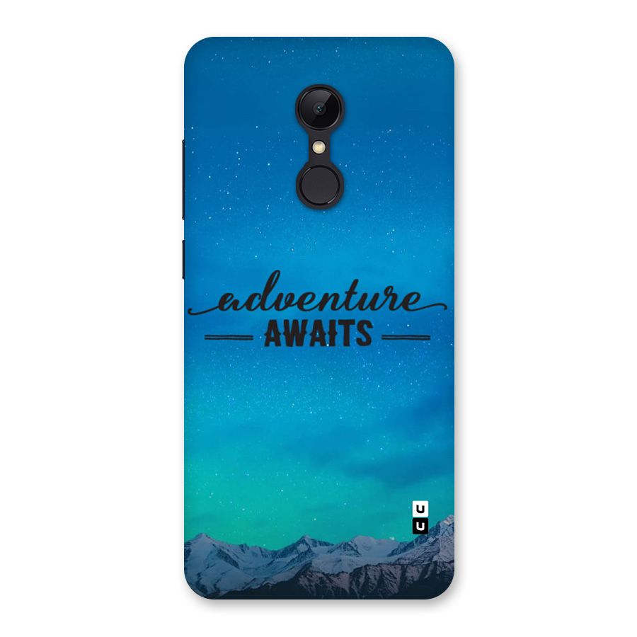 Adventure Awaits Back Case for Redmi 5