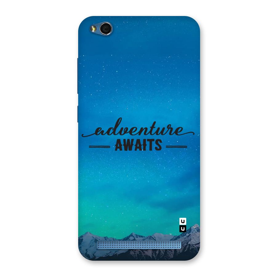 Adventure Awaits Back Case for Redmi 5A