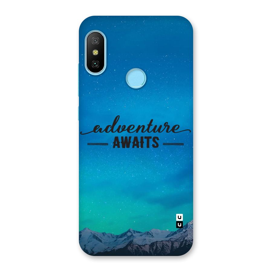 Adventure Awaits Back Case for Redmi 6 Pro