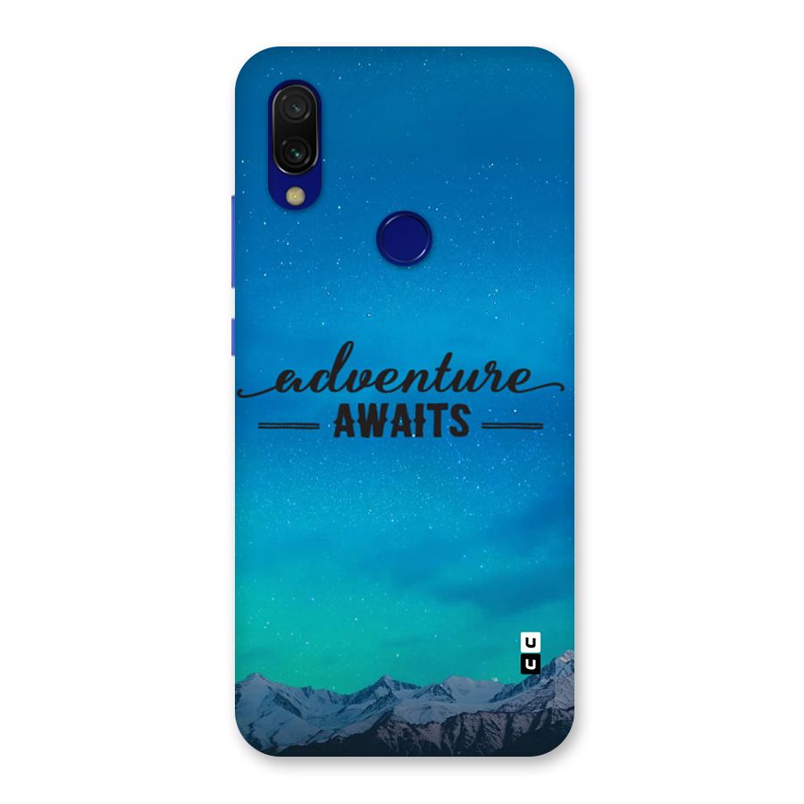 Adventure Awaits Back Case for Redmi 7