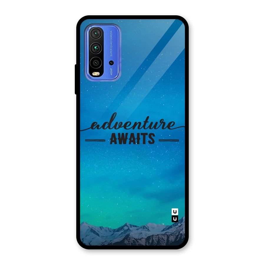 Adventure Awaits Glass Back Case for Redmi 9 Power