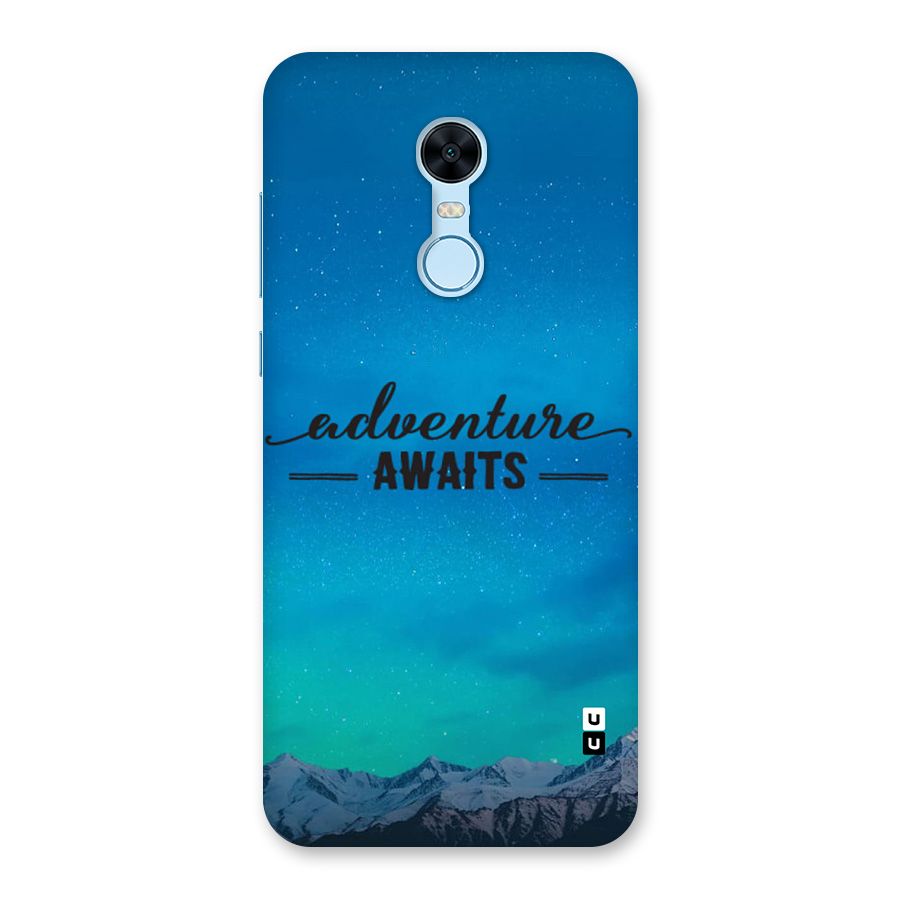 Adventure Awaits Back Case for Redmi Note 5
