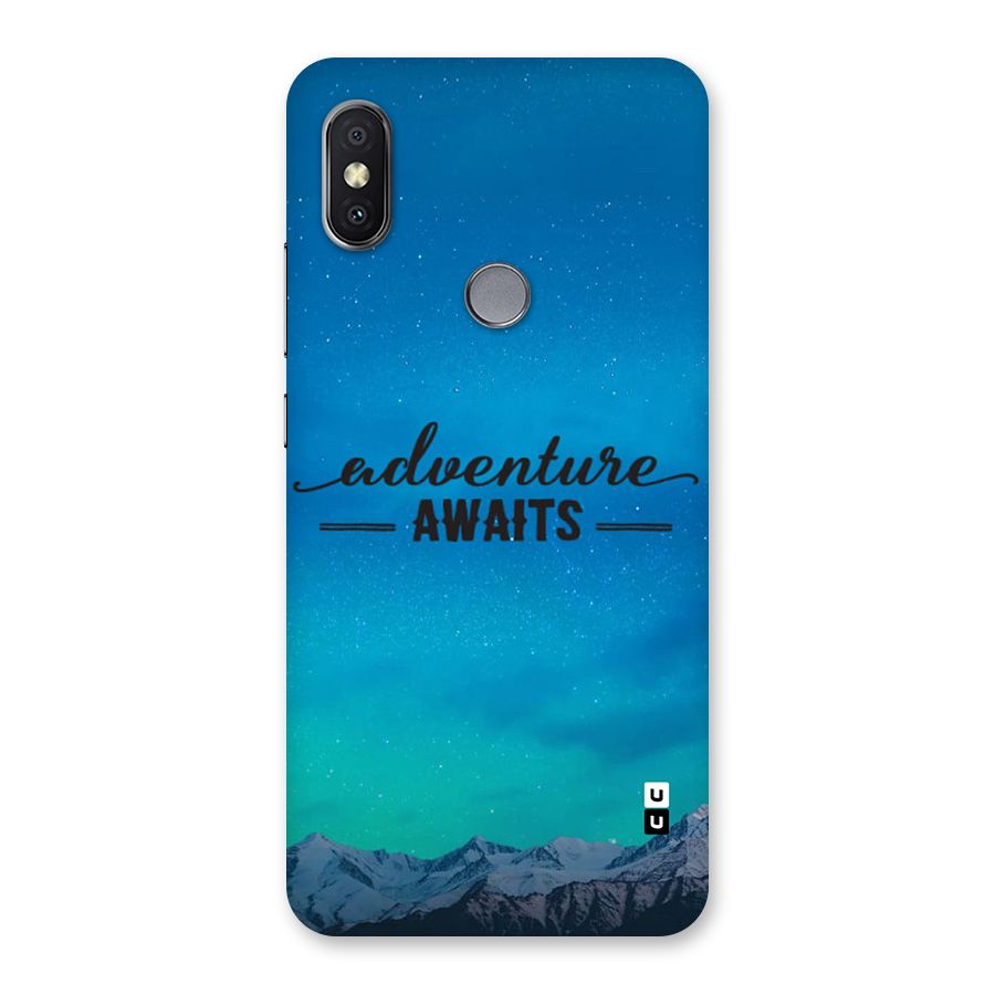 Adventure Awaits Back Case for Redmi Y2