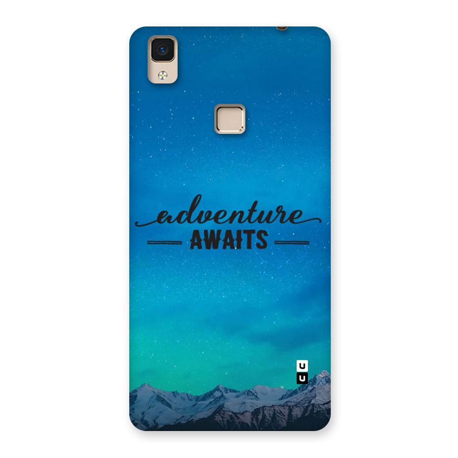 Adventure Awaits Back Case for V3 Max