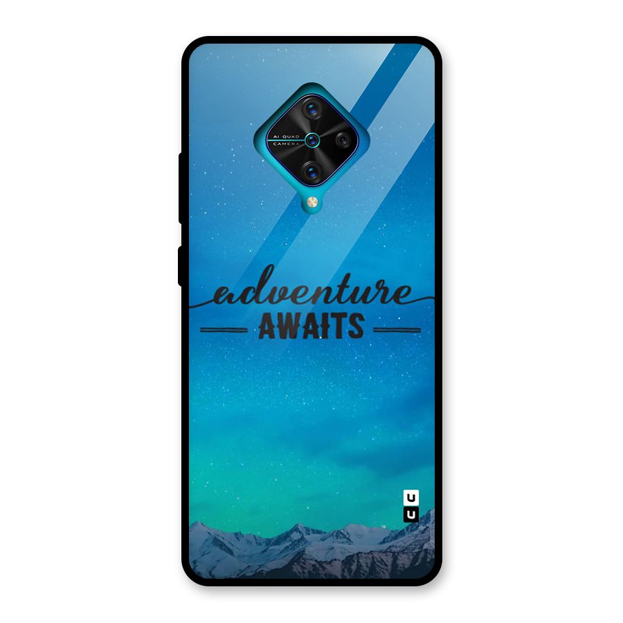 Adventure Awaits Glass Back Case for Vivo S1 Pro