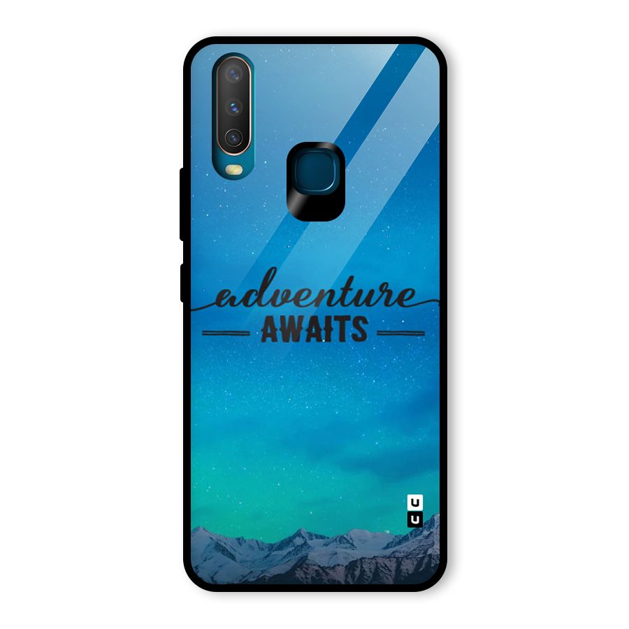 Adventure Awaits Glass Back Case for Vivo U10
