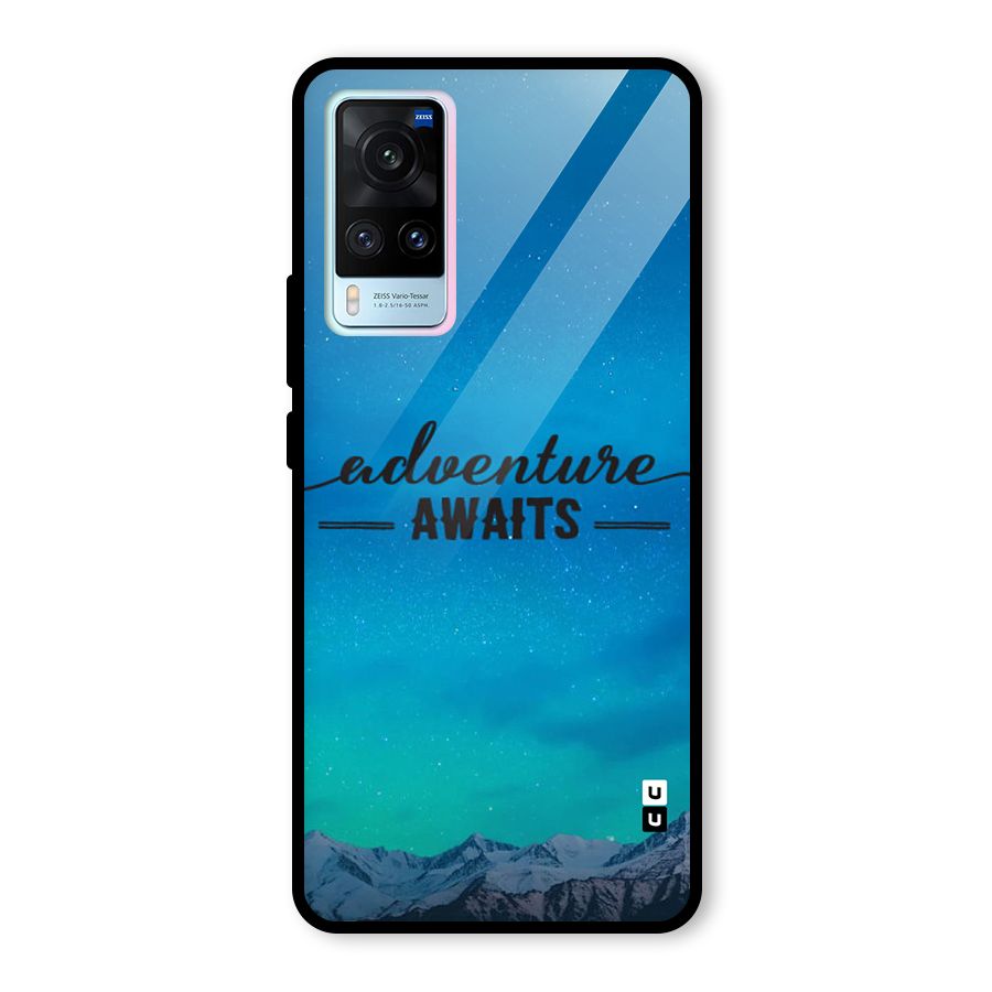 Adventure Awaits Glass Back Case for Vivo X60