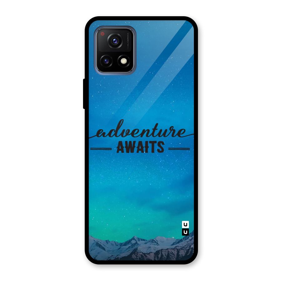 Adventure Awaits Glass Back Case for Vivo Y72 5G