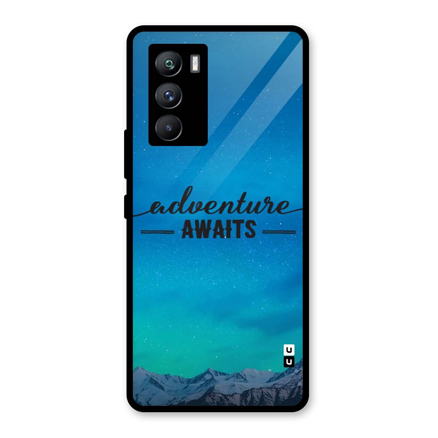 Adventure Awaits Glass Back Case for Vivo iQOO 9 SE