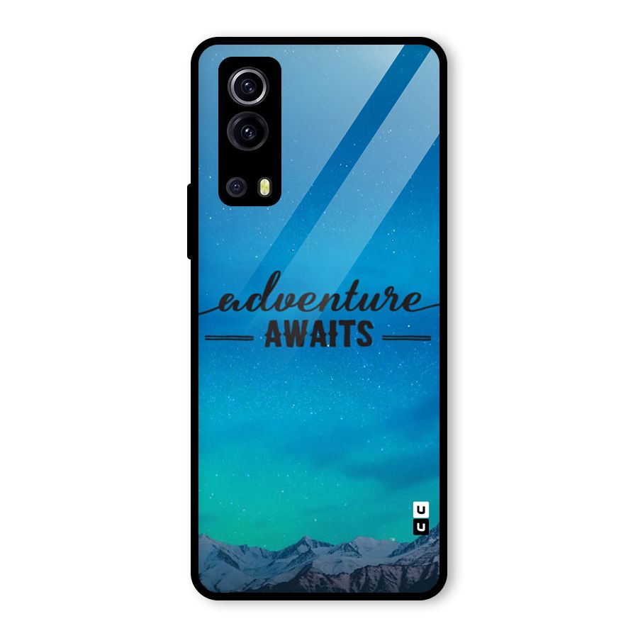 Adventure Awaits Glass Back Case for Vivo iQOO Z3